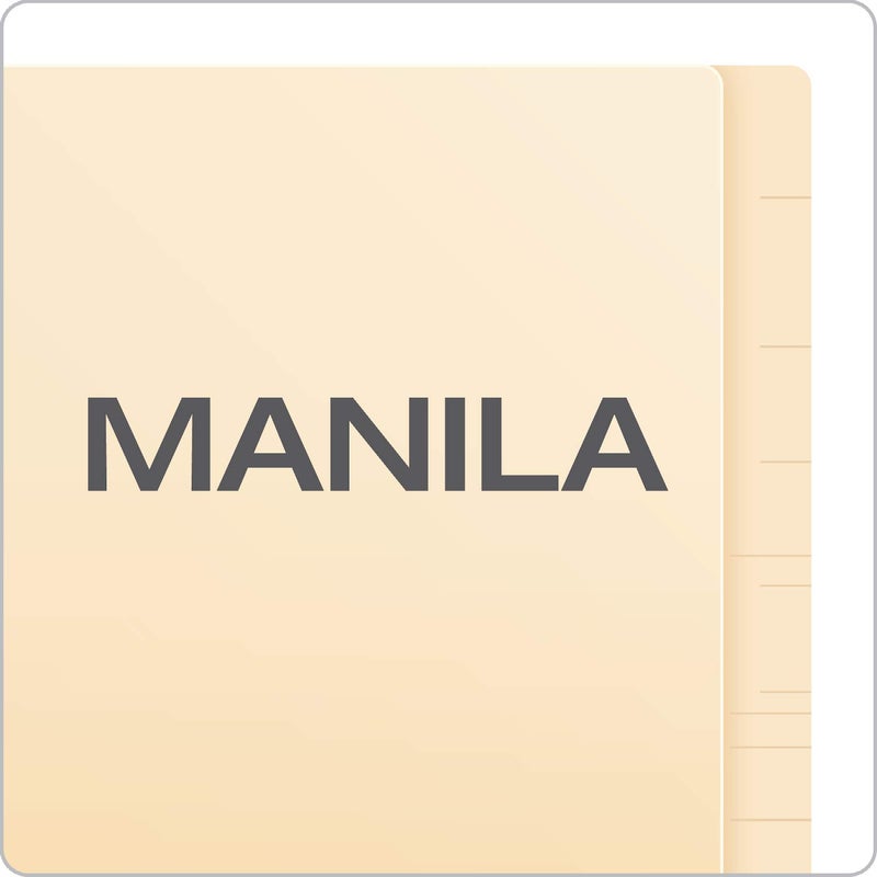 بندافليكس Pendaflex Manila End-Tab Fastener Folders، مقاس Letter، 2 مثبتات، مانيلا، قصة مستقيمة، 50/BX (H10U13) - Image 5